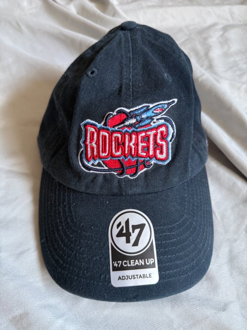 ‘47 Brand Houston Rockets Clean Up Hat Hardwood Classics